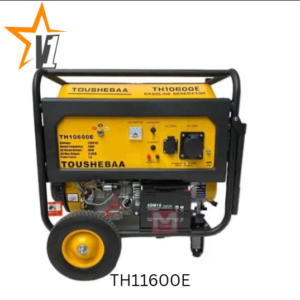 موتور برق توشیبا TH11600E ظرفیت ۹/۵ کیلووات تکفاز ریموت استارت
